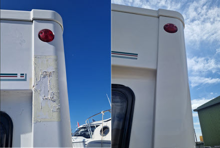 motorhome fibreglass repairs